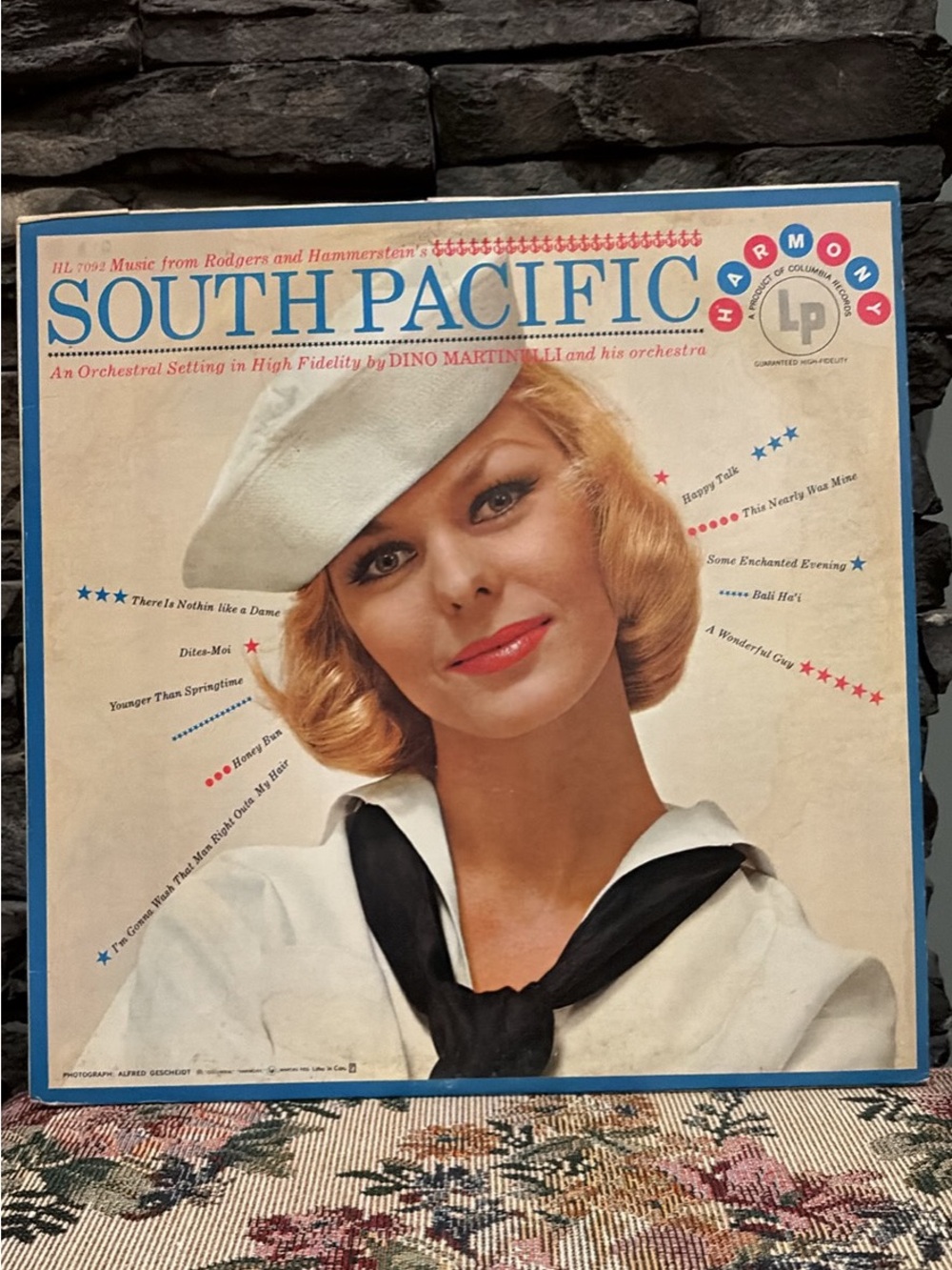 South Pacific Vinyl LP - Dino Martinelli and his Orchestra (Harmony Records)